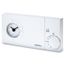 Clock thermostat, daily program, 5-30C, with TA output, AC 230V, 1 changeover contact, potential free, 16 A thumbnail 1