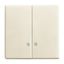 1785 K-82 CoverPlates (partly incl. Insert) future®, solo®; carat®; Busch-dynasty® ivory white thumbnail 2