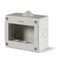 UNIBOX S.M.ENCLOSURE IP40 - 3 GANG thumbnail 1