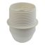 LAMPHOLDER E27 PLASTIC THREAD WHITE thumbnail 3