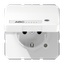 Schuko socket with hinged lid CD1520NAKLKOWW thumbnail 3