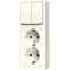 Combination 2-gang SCHUKO® socket 625A thumbnail 2