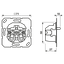 Socket insert French/Belgian system 1520FEINS thumbnail 4