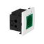 SDE-RW D0GN1B Socket unit for single Modul 45 84x84x59mm thumbnail 1