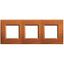 LL - cover plate 2x3P 71mm cherrywood thumbnail 1