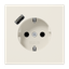 SCHUKO socket with USB type A LS1520-18A thumbnail 1