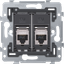 2 RJ45 connections STP cat. 6, PoE++ ready, flat model, incl. base 71 thumbnail 2