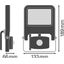 FLOODLIGHT VALUE SENSOR 20 W 4000 K IP44 BK thumbnail 3