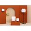 LUANG FLOOR LAMP BLACK-CAMEL 1XE27 thumbnail 2