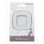 Plate Valena Allure - 1 gang - white glass thumbnail 3