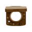 5583A-C02357 R2 Double socket outlet with earthing pins, shuttered, with turned upper cavity, with surge protection thumbnail 45