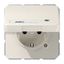 Schuko socket with hinged lid CD1520NAKLKO thumbnail 1