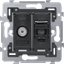 Combination coax with RJ45 connection UTP cat. 6A, PoE++ ready, flat m thumbnail 1