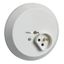 Luminaire outlet for ceiling surface 2P+E polar white thumbnail 2