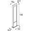 FLATT 100 400lm 3000/4000K 230V IP65 anthracite thumbnail 1