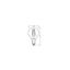 LED CLASSIC P ENERGY EFFICIENCY B 2.5W 827 Clear E14 thumbnail 8