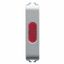 SINGLE INDICATOR LAMP - RED - 1/2 MODULE - TITANIUM - CHORUSMART thumbnail 2