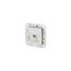 C6Amodul 1 port 270°M flush mounted trunking installation pure white thumbnail 2