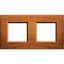 LL - cover plate 2x2P 71mm cherrywood thumbnail 2