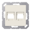 Centre plate for MJ f. 2 sockets A1569-2AT thumbnail 1