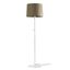 SAMBA WHITE FLOOR LAMP GREEN RIBBONED LAMPSHADE ø4 thumbnail 1