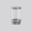 LUPALO POLLER, 36 W, 3500 lm, 730, silver, DALI Bollards, D 187 H 243 thumbnail 1