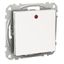 Exxact rocker switch 2-way with lamp screwless white thumbnail 2