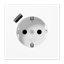 SCHUKO socket with USB type A LS1520-18AWW thumbnail 2