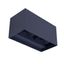 Open Plus Outdoor LED Wall Light IP54 4x5W 4000K Anthracite thumbnail 2