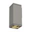 THEO WALL OUT WALL LUMINAIRE, GU10, max. 35W, angular, grey thumbnail 1