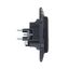 RJ45 socket Niloé Step category 6 UTP black thumbnail 4