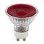 LED GU10 MR16 Glass 50x54 230V 5W 38° AC Red Non-Dim thumbnail 2