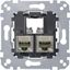 2xRJ45 data socket, Cat 6A STP thumbnail 2