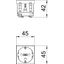 STD-D0K SRO1 Socket 0°, single, coded protective contact 250V, 10/16A thumbnail 2