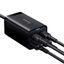 Desktop Fast Charger GaN3 Pro 65W 2xUSB + 2xUSB-C QC4+ PD3.0 with USB-C 1.5m Cable, Black thumbnail 7