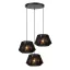 JESSICA Pendant light-Black-Ø35,5-3xE27-60W-Cotton thumbnail 2