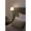 ETERNA CHROME WALL LAMP E27 15W BEIGE LAMPSHADE thumbnail 2