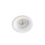 NEON WHITE RECESSED LAMP 1XGU10 CIRC thumbnail 1