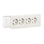 Thorsman - CYB-PS - socket outlet - 2xdouble slave Wieland - 37° - white NCS thumbnail 4