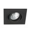 RADON ADJUST BLACK RECESSED LAMP SQUARE GU10 thumbnail 1