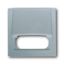 1746-783 CoverPlates (partly incl. Insert) carat® Aluminium silver thumbnail 1