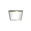 Kaju Recessed LED Downlight SQ 8W Brass thumbnail 2