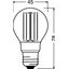 LED Retrofit CLASSIC A DIM 11W 827 Clear E27 thumbnail 5