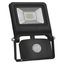 FLOODLIGHT VALUE SENSOR 10 W 4000 K IP44 BK thumbnail 1