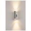 ASTINA OUT ESL wall lamp, GU10, max.2x11W, IP44, brushed Alu thumbnail 4