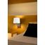 FRAME MATT NICKEL WALL LAMP WHITE LAMPSHADE Ø215 thumbnail 1