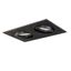 Helium Double Recessed Light 2xGU10 Black thumbnail 4