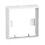 Thorsman - CYB-MF1L - mounting frame low - 1-module - white NCS thumbnail 3