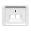 2142 DR-32 CoverPlates (partly incl. Insert) carat® White thumbnail 3