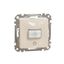 Motion sensor, Sedna Design & Elements, 160°, 10A, Beige thumbnail 3